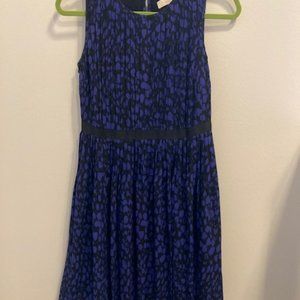 Purple and black Loft dress